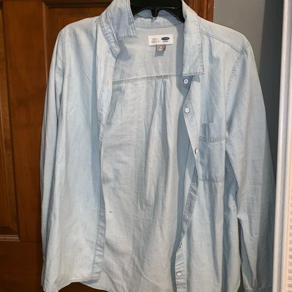 Old Navy Jackets & Blazers - old navy jean flannel